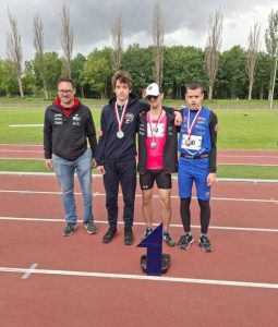 Trzy złote medale Oliwiera Bońkowskiego na Paralekkoatletycznych Mistrzostwach Polski