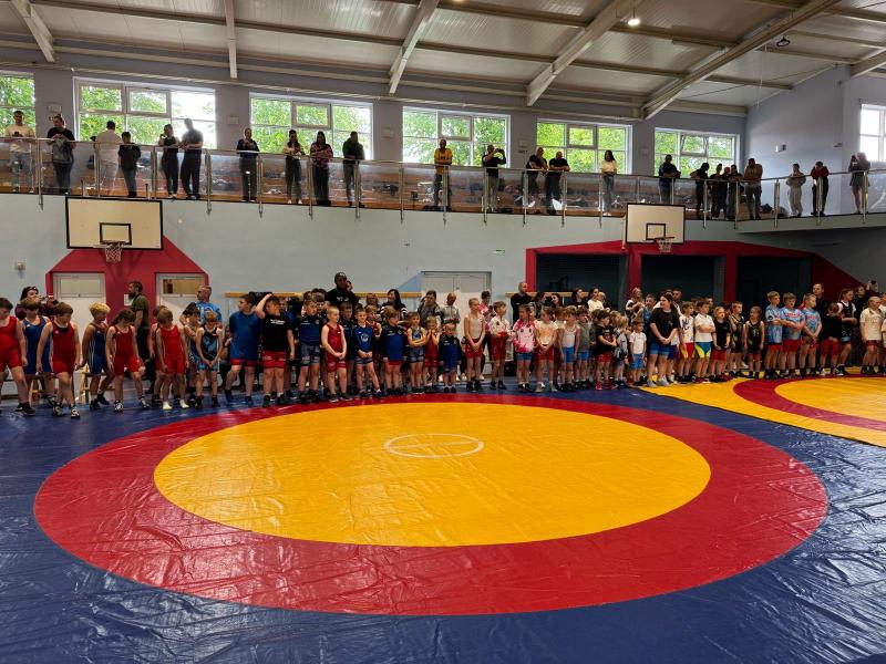 Turniej z okazji 5-lecia Zapaśniczego Klubu Sportowego w Białogardzie