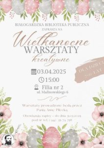 Kreatywne warsztaty z grafiki w Białogardzkiej Bibliotece Publicznej