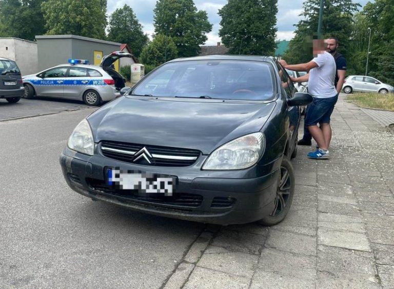 Obywatelskie zatrzymanie pijanego kierowcy w Białogardzie!