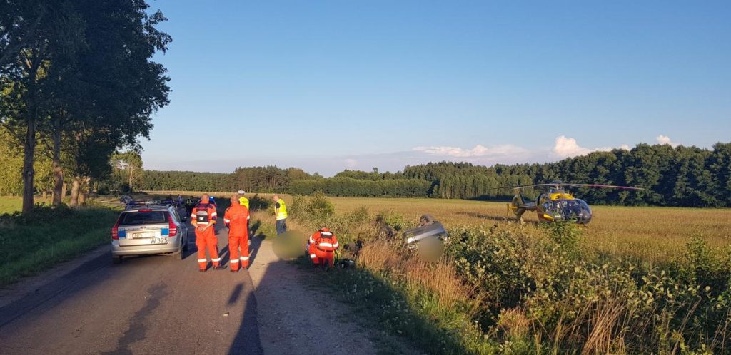 Tragedia pod Dobrowem – zginął mężczyzna!