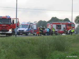 Poważny wypadek na drodze Białogard – Karlino