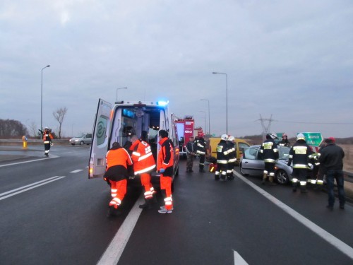 Wypadek na obwodnicy Karlina