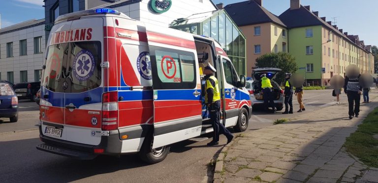 Potrącenie w Białogardzie – kierowca stracił uprawnienia.