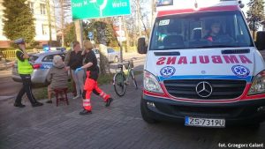 Pijany kierowca skutera potrącił na pasach 72-letnią kobietę