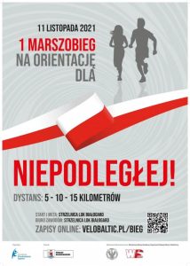 Marszobieg na Orientacje dla Niepodległej w Białogardzie