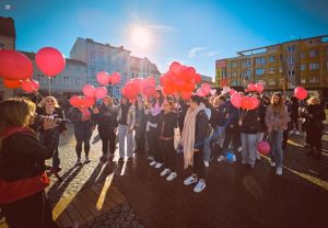 WYŁĄCZ RAKA  Różowy Marsz w Białogardzie