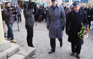 Odsłonięcie tablicy pamiątkowej poświęconej śp. Stefanowi Strzałkowskiemu