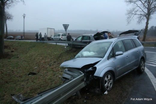 Wypadek na wyjeździe z Białogardu