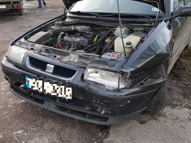Groźnie wyglądające zderzenie trzech aut.