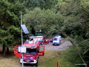 Tragiczny wypadek – Mężczyzna utonął w samochodzie