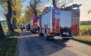 Wypadek pod Białogardem – Kierowca na podwójnym gazie