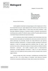 Spotkanie Białogardzkich samorządowców z powodu kryzysu energetycznego w Białogardzie.