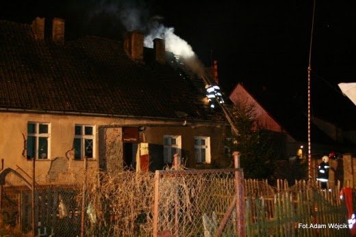 Pożar w Karlinie