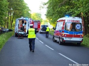 Wypadek w Przegoni