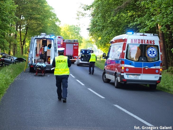 Wypadek w Przegoni