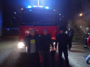 Powitanie nowego wozu ratowniczo gaśniczego w OSP Tychowo