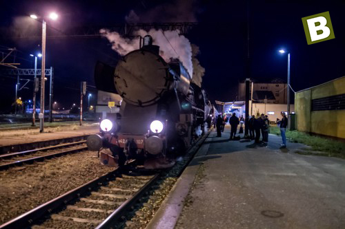 Pociąg RETRO w Białogardzie – zdjęcia