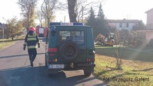 Wyciek gazu w Białogardzie