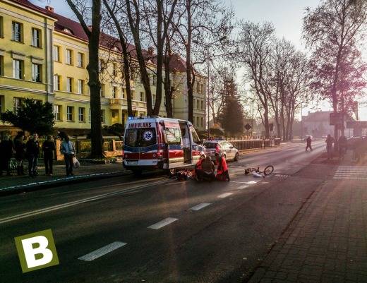 NIE ŻYJE ROWERZYSTA – tragiczny wypadek na ul. Grunwaldzkiej