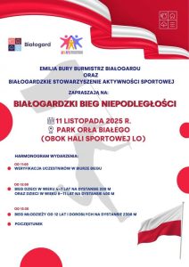 Białogardzki Bieg Niepodległości 2025 – sportowe świętowanie 11 listopada.