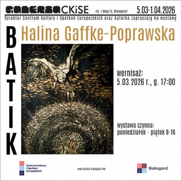 Sztuka pisania woskiem. Wernisaż wystawy „Batik” już 5 marca