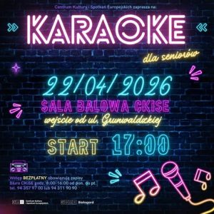 Karaoke dla seniorów wraca do Białogardu
