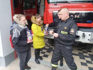 Strażacy z PSP Białogard wspierają 28. Finał Wielkiej Orkiestry Świątecznej Pomocy