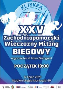 XXV Zachodniopomorski Wieczorny Miting Biegowy.