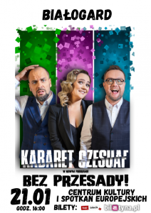 KABARET CZESUAF W BIAŁOGARDZKIM OŚRODKU KULTURY