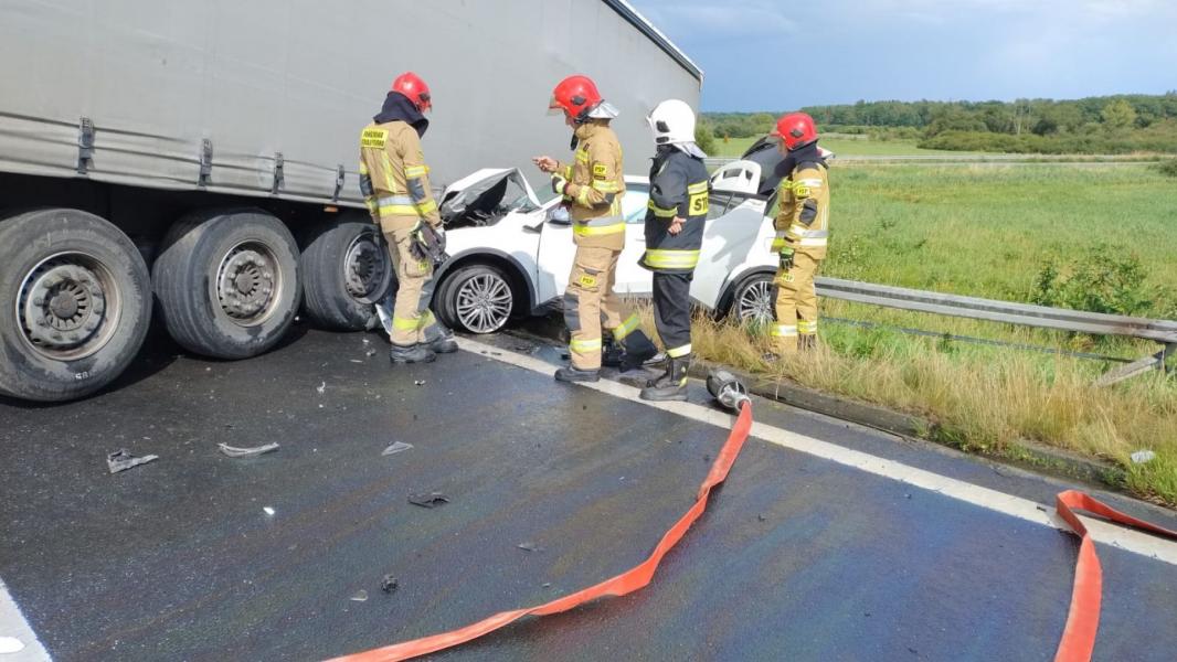 Wypadek na trasie Koszalin – Karlino. — zdjęcie 3