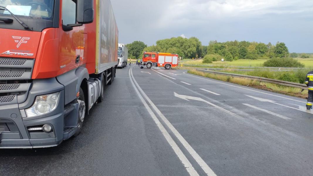 Wypadek na trasie Koszalin – Karlino. — zdjęcie 2